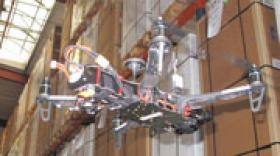 Hardis Group propose un drone inventoriste pour la gestion d'entrepôt 