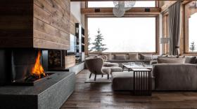 Un chalet de Courchevel équipé par Hasap.