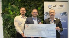 Théo Bonnet, analyste financier TotalEnergies, Thierry Dutilloy, directeur régional TotalEnergies et Daniel Giraud, CEO d’Aphelio.
