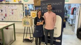 Marion Maupetit et Romain Gautherot au sein de leur locaux dans la Cité des Halles.