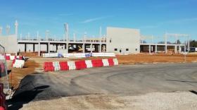 La nouvelle plateforme logistique de Mabéo est en cours de construction. Elle sera opérationnelle en 2022.