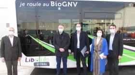 Le Sytral reçoit son premier bus au GNV