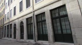 La nouvelle résidence sociale "Monique Jan Baetz" d'Adoma, dans le 1er arrondissement de Lyon.