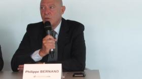 Philippe Bernand, président du directoire d'Aéroports de Lyon.