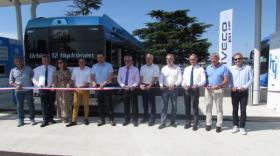 Inauguration de la station de recharge Hympulsion, à l'Aéroport Lyon-Saint Exupéry