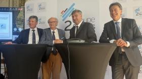 Laurent Gagnaire, Georges Ziegler, Christophe Guilloteau et Xavier Inglebert, brefeco.com