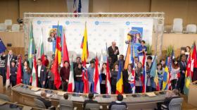 Jeunes Ambassadeurs de la région Auvergne-Rhône-Alpes.