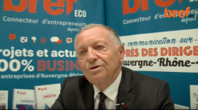 Jean-Michel Aulas, président d'OL Groupe. - bref eco
