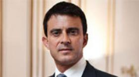 Manuel Valls en visite à Lyon aujourd'hui
