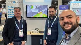 Phillipe Aymard, Jean-David Bigoni et Hassan Haddad, respectivement Président, DG et ingénieur chercheur chez Mimo Detect.