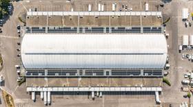 Le Grand marché des Alpes a été équipé de panneaux photovoltaïques en toiture par Energ'Y Citoyennes.