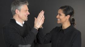 Antoine Dénériaz et Marie-Sophie Obama : la rencontre de deux sportifs au top !