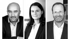 Le fonds Abenex Industries 9.0 est piloté par Emmanuel Herbinet, associé chez Abenex depuis  2009 (à droite sur la photo), avec Nicolas Goiran, associé à Lyon, et Aurélie Heckel, directrice (ex-Legrand et CNIM).