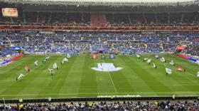 Le Groupama Stadium, à Décines, le 28 avril 2024.