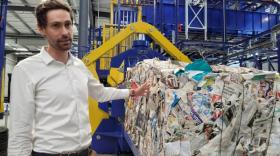 érémy Galtier, directeur de l’usine clermontoise de Paprec.