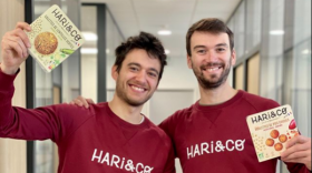 Emmanuel Brehier et Benoît Plisson compte bien implanter Hari&Co dans 2.000 points de ventes en France.