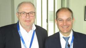 Gilles Trehiou, le président fondateur d'Axess Groupe, et Pierre-Alexandre Fuhrmann, son directeur général