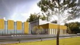La plateforme R&D de production de biométhane 2G en construction à Saint-Fons