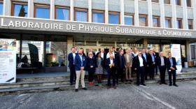 Les partenaires du projet CMA N2G2V l'ont lancé au LPSC de Grenoble le 25 février.