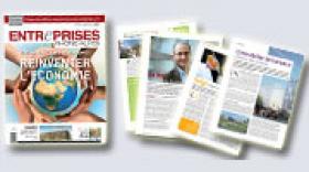 Le magazine Entreprises Rhône-Alpes est disponible en kiosque