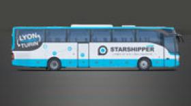 Starshipper sur la route Lyon-Chambéry-Turin