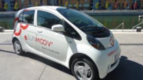 Sunmoov', un nouvelle offre d'autopartage à Lyon-Confluence