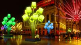 Les œuvres de la Fête des Lumières voyagent