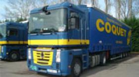 Les transports Coquet en panne