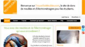 Trouvetesmeubles.com, un site Internet de dons de meubles