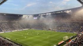 Le stade de l'OL, à Décines.