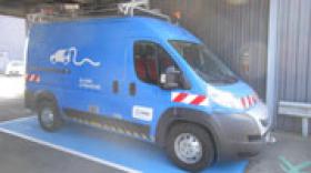 ERDF expérimente un fourgon électrique à Vénissieux