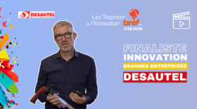 Nicolas BIEDERMANN présente l'innovation de Desautel.
