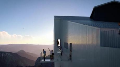 Un « pas dans le vide » sera aménagé afin de renforcer l’attractivité hors ski.