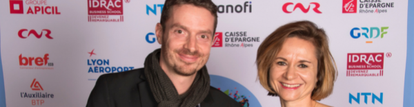 Manuel Blanc (Lys Therapeutics) et Laurence Festor (Sanofi).