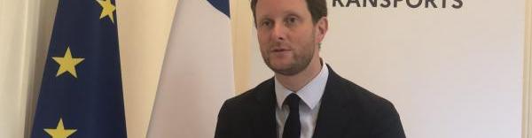 Clément Beaune, au ministère des Transports, ce 28 septembre  pour la présentation du projet de loi de finances 2024.