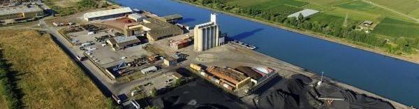 Les ports de Vienne-Sud (photo) et Portes-lès-Valence vont bénéficier de 8 millions d'euros d'investissement chacun pour doubler leurs volumes traités.