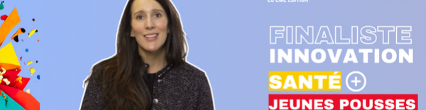 Alizée Malécot présente Inspire, finaliste des Trophées Bref Eco de l'Innovation.