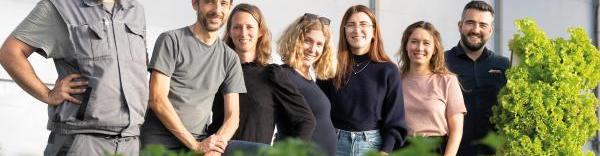 L'équipe de la Ferme intégrale.