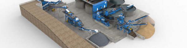 La nouvelle usine de traitement de la terre d’Ancyla.