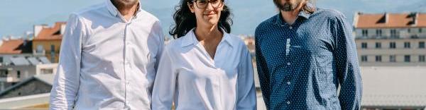 Stéphane Dothée, Sima Ohadi et Batiste Roger (de g. à d.) ont fondé OdonaTech en mai 2019.