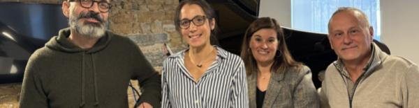 Marco Busetta (ATS Studio), Agnès Bastid (Sirius Neosight), Corinne Delisle (Bref Eco) et François-Pierre Salamand (Plus2Sens).