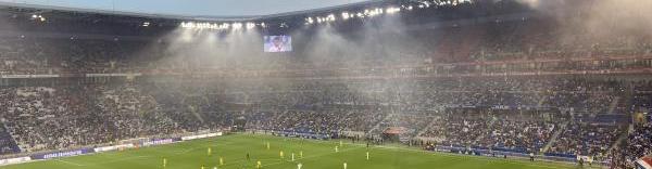 Le stade de l'OL, à Décines.
