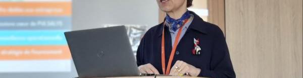 Valérie Mazza, présidente de Pulsalys, a présenté le bilan 2025 et les perspectives 2026.
