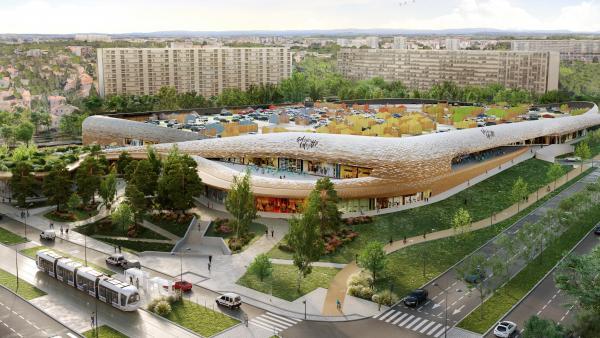 Requalification Galeries Lafayettes Lyon Bron, brefeco.com