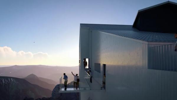 Un « pas dans le vide » sera aménagé afin de renforcer l’attractivité hors ski.