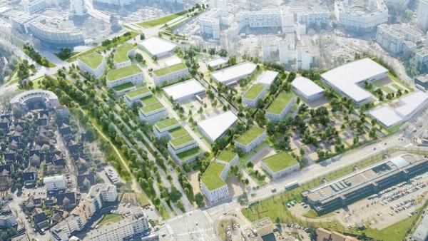 Le futur projet FabricAlpe, sur la friche Allibert.