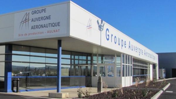 Le site de production du groupe Auvergne Aéronautique à Aulnat.