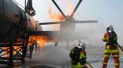 L'Aéroport de Lyon-Saint Exupéry se dote d'une aire d'exercice de lutte contre les incendies