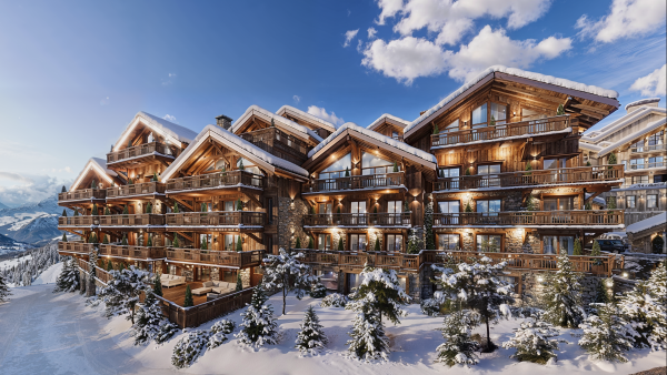 Sur 6000 m², Allodis regroupera 23 appartements offrant des services hôteliers 5 étoiles.