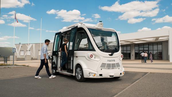 Navya teste une navette autonome de niveau 4